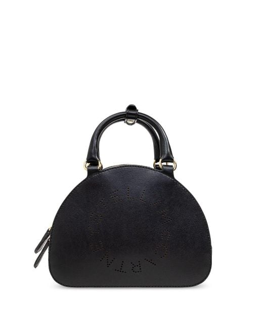 Stella McCartney Black Top Handle Alter Mat Bag