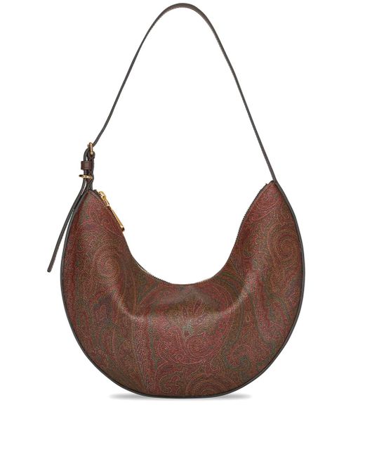 Etro Brown Essential Medium Shoulder Bag