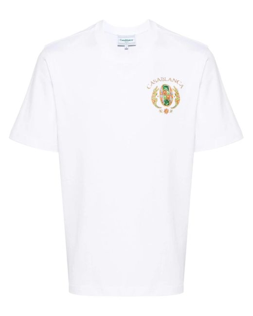 Casablancabrand White Joyaux D`Afrique T-Shirt for men