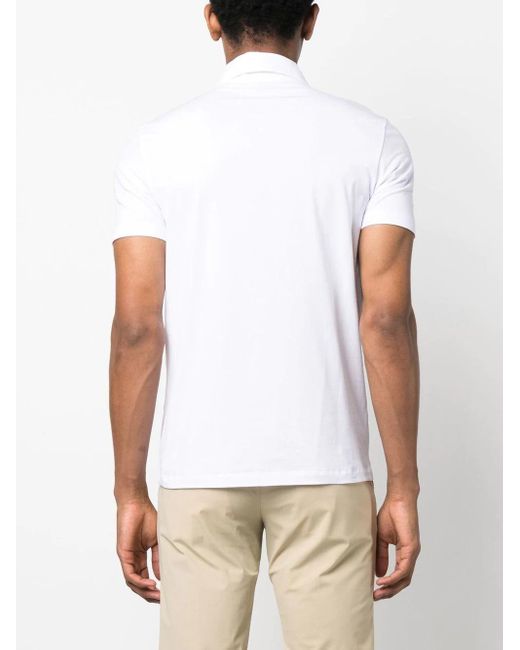 Malo White Short-Sleeved Polo Shirt for men