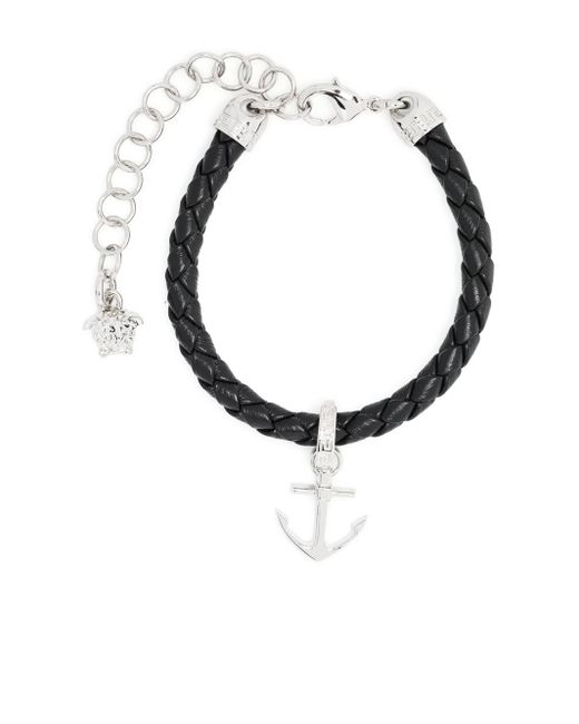 Versace Metallic Nautical Medusa Bracelet for men