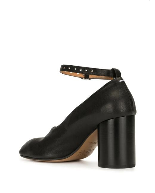 Maison Margiela Black 80Mm Mary Janes