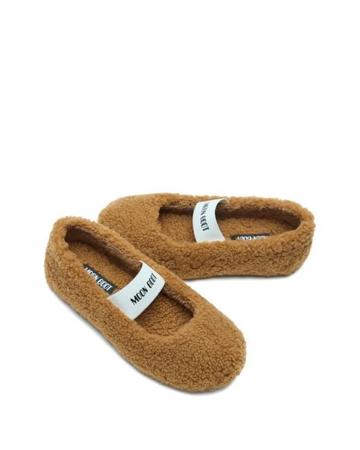 Moon Boot Brown Ballerinas
