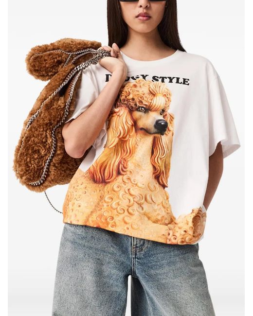 Stella McCartney White Graphic T-Shirt
