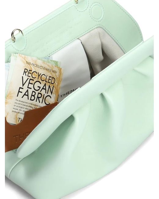 THEMOIRÈ Green Clutch Tia