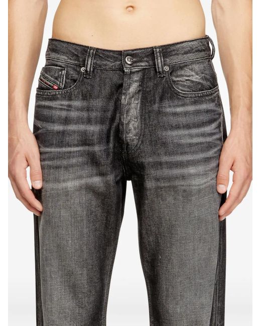 DIESEL Gray D-Reel 2080 Jeans for men