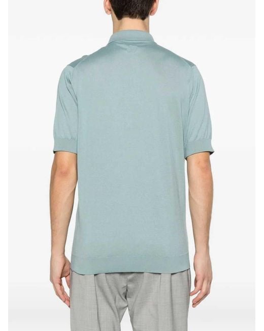 Lardini Blue Polo Shirt for men