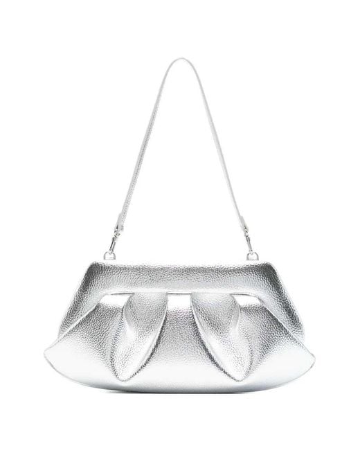 THEMOIRÈ White Bios Baguette Clutch