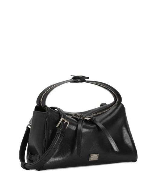 Dolce & Gabbana Black Vittoria Shoulder Bag for men