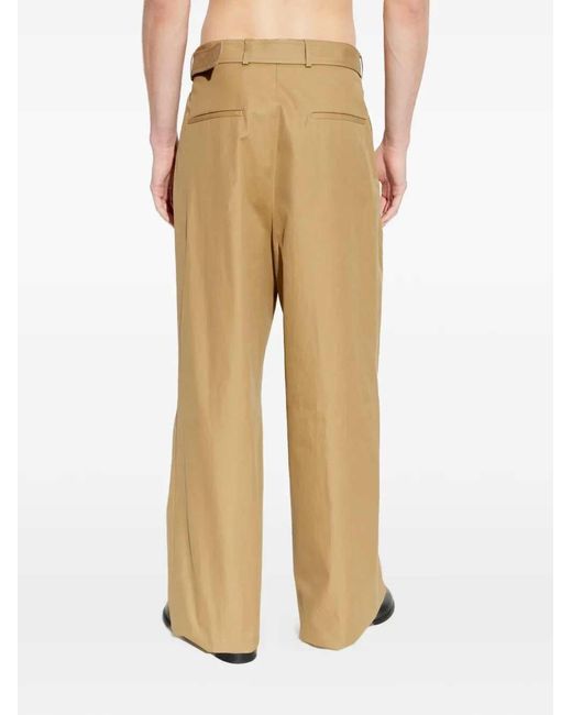 Dries Van Noten Natural "Preaches" Trousers for men
