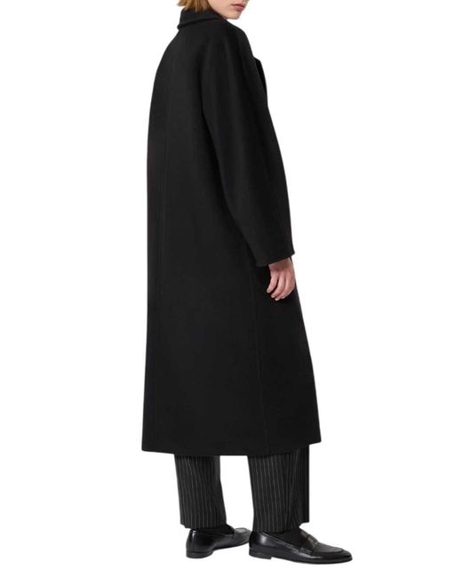 Max Mara Black Double-Breasted Coat
