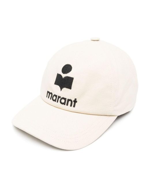 Cappello da baseball Tyron con ricamo di Isabel Marant in Natural