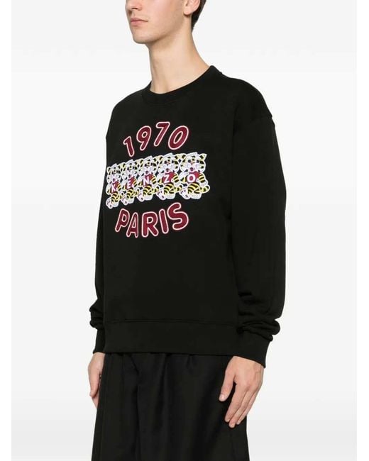KENZO Black Sweat for men