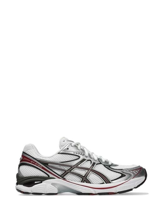 Asics White Sneakers With Insert Design