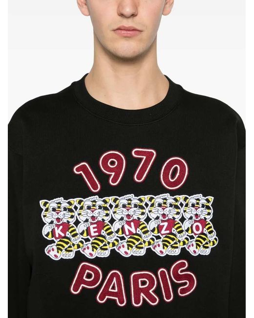 KENZO Black Sweat for men
