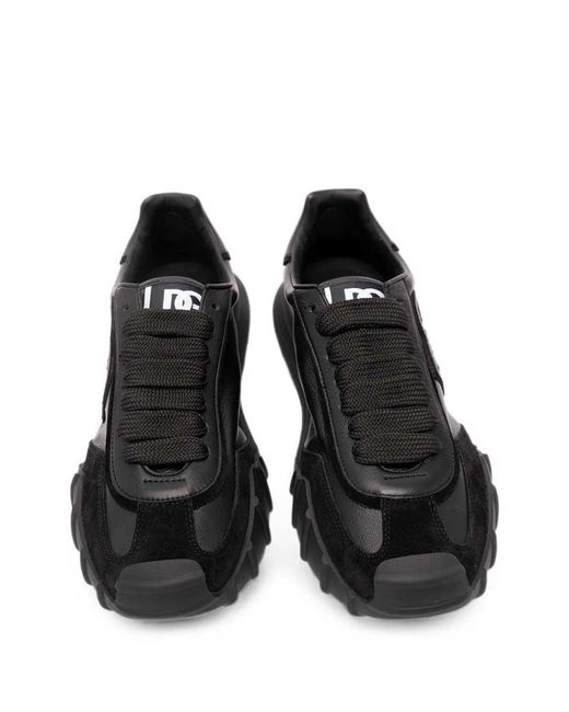Dolce & Gabbana Black Dg Athletic Low-Top Sneakers for men