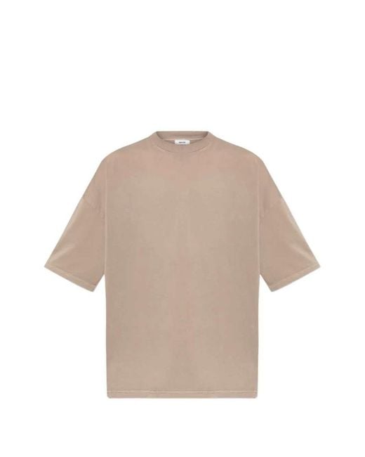 Haikure Natural Virgilio T-Shirt With A Relaxed Fit for men
