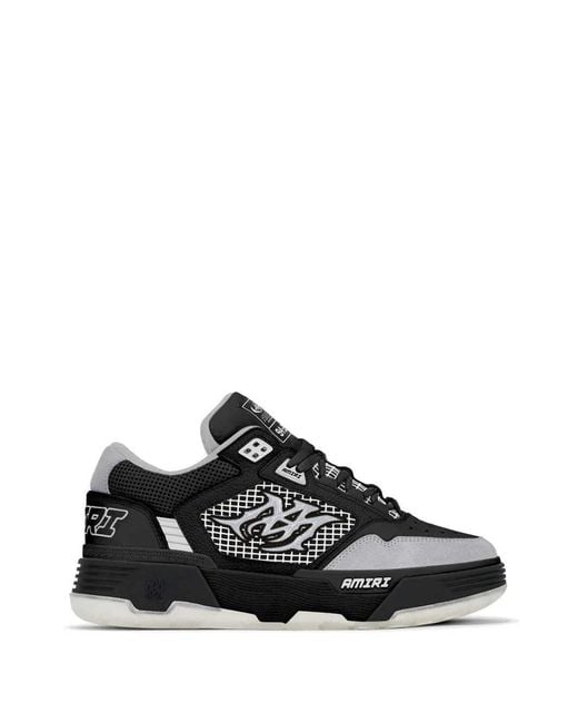 Amiri Black Ma-94 Sneakers With Mesh Inserts for men
