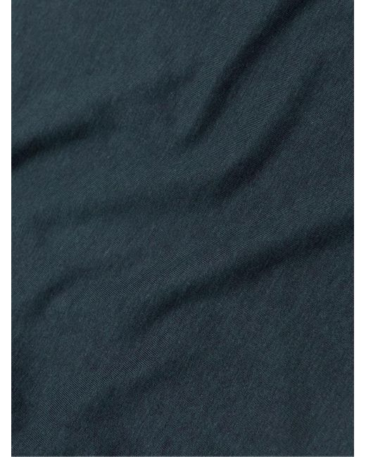 Tom Ford Blue Crew-Neck Short-Sleeved T-Shirt for men