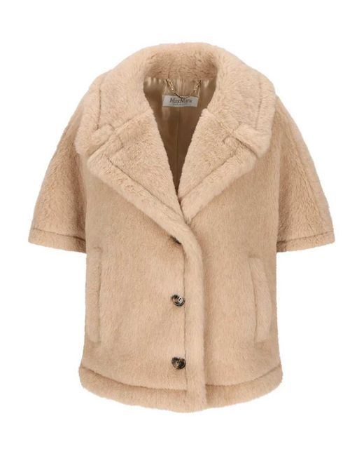 Max Mara Natural Buttoned Jacket