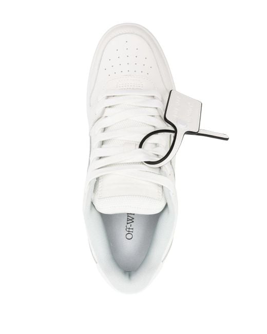 Off-White c/o Virgil Abloh Natural Out Of Office Sneakers For Walking for men