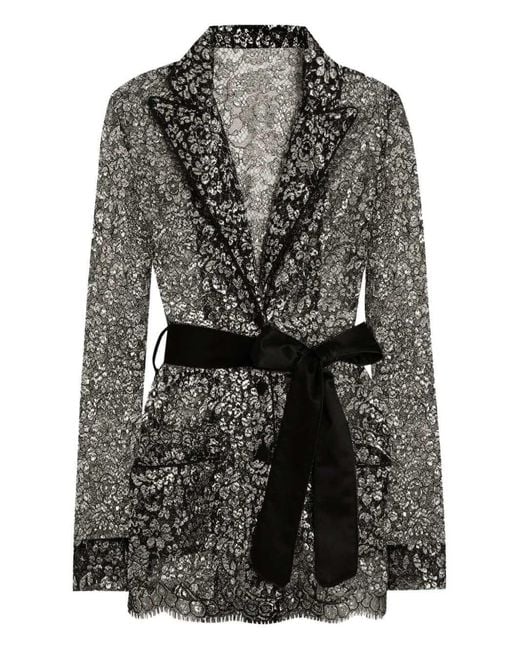 Dolce & Gabbana Black Floral Shirt