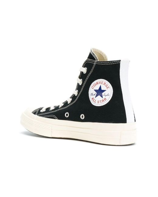 COMME DES GARÇONS PLAY Black Sneakers `Chuck Taylor 70S All Star`