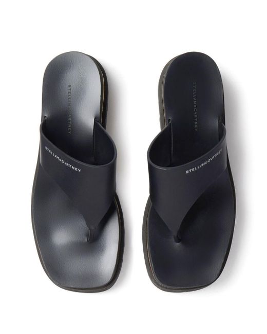 Stella McCartney Blue Sneak-Elyse Platform Sandals
