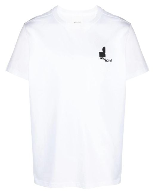 Isabel Marant White Zafferh T-Shirt for men