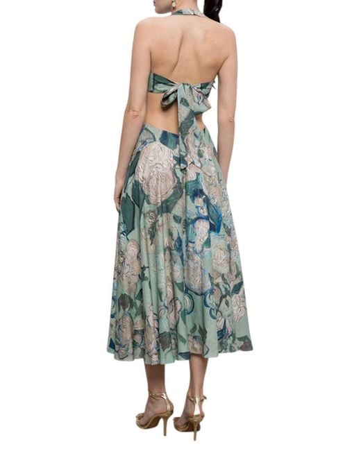 Givenchy Blue Printed Dress