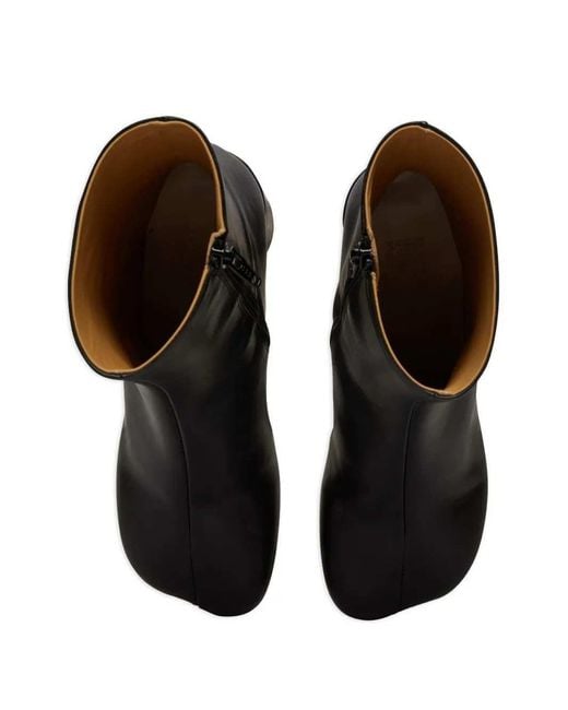 MM6 by Maison Margiela Black Anatomic 70Mm Ankle Boots