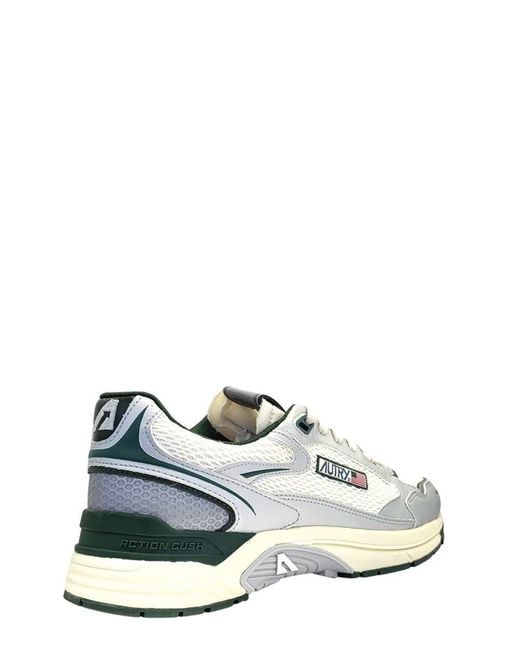 Autry White Hyperway Low Mv16 Mesh/Mirror/Whisper/Mountain for men