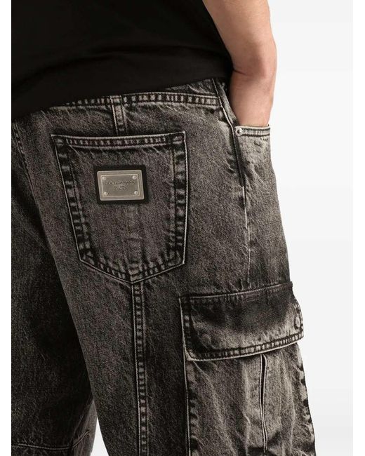 Dolce & Gabbana Gray Jeans With Pockets for men