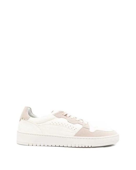 Eleventy White Lace-Up Sneakers for men