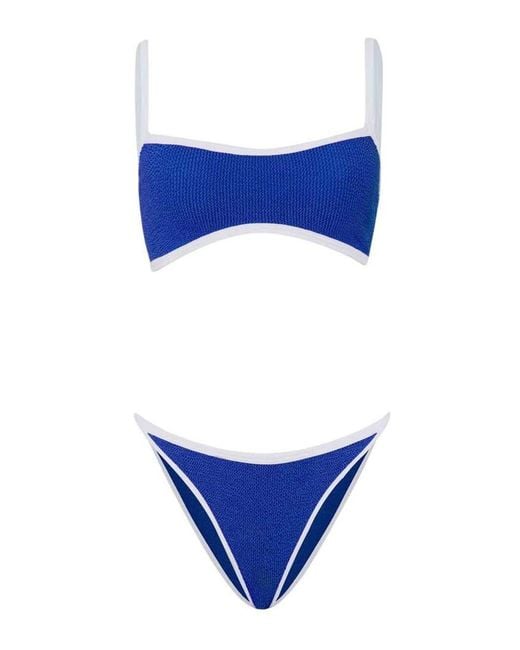 Hunza G Blue Tyler Bikini