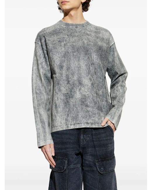 DIESEL K-Brutus Sweatshirt in Grey for Men | Lyst UK