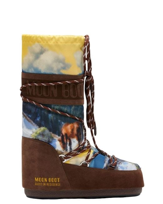 MOON BOOT PER GUEST IN RESIDENCE - Woman - Brown - Boot