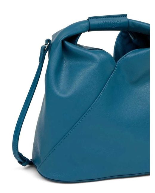MM6 by Maison Margiela Blue Japanese Origami-Inspired Mini Bag