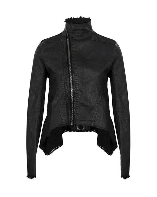 Rick Owens Black Naska Denim Jacket