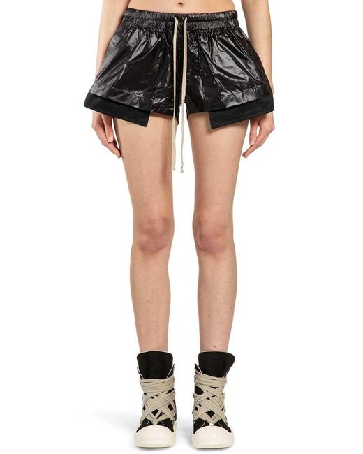 Rick Owens Black Drawstring Boxers