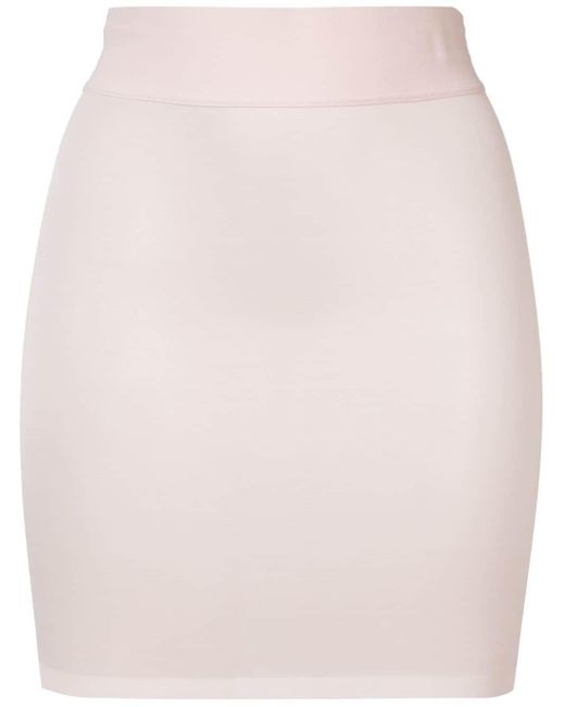 Wolford Pink Semi Transparent Skirt