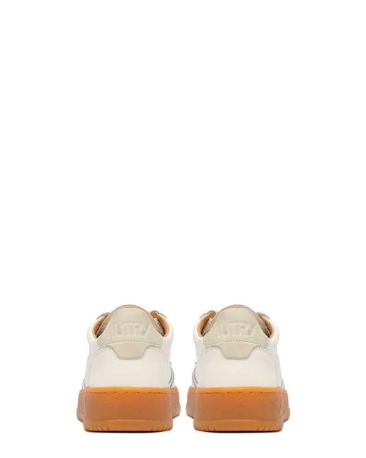 Autry White Medalist Low Bd01 for men