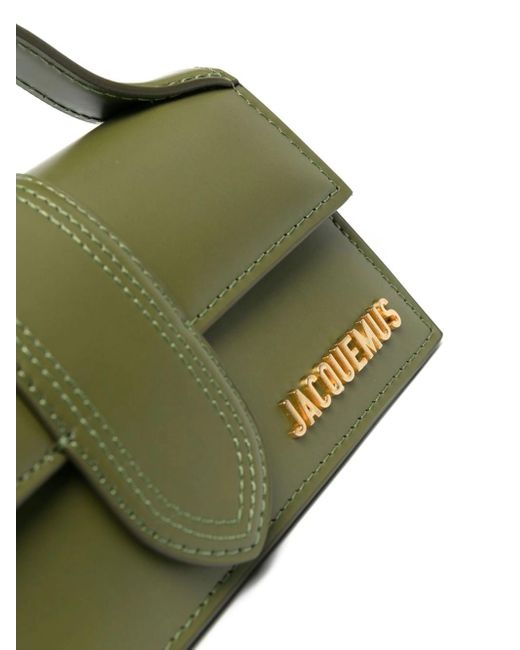 Jacquemus Green Tote Bag With Application