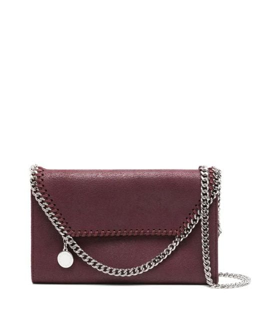 Borsa A Spalla Falabella Mini di Stella McCartney in Purple