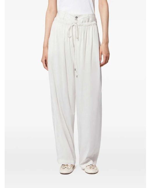 Isabel Marant White Inaya Pants