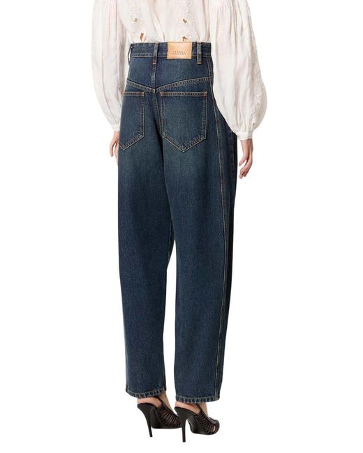 Isabel Marant Blue Oriane Pants