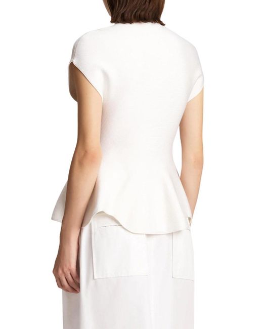 Andra Top di Khaite in White