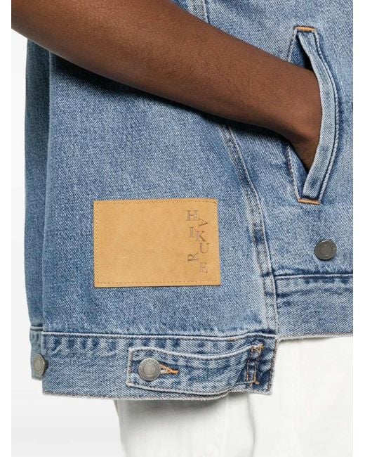 Haikure Blue Denim Vest
