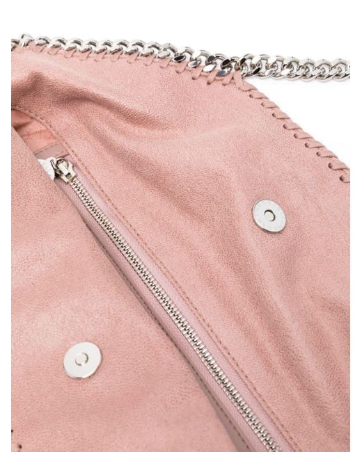 Stella McCartney Pink Falabella Chain-trim Tote Bag