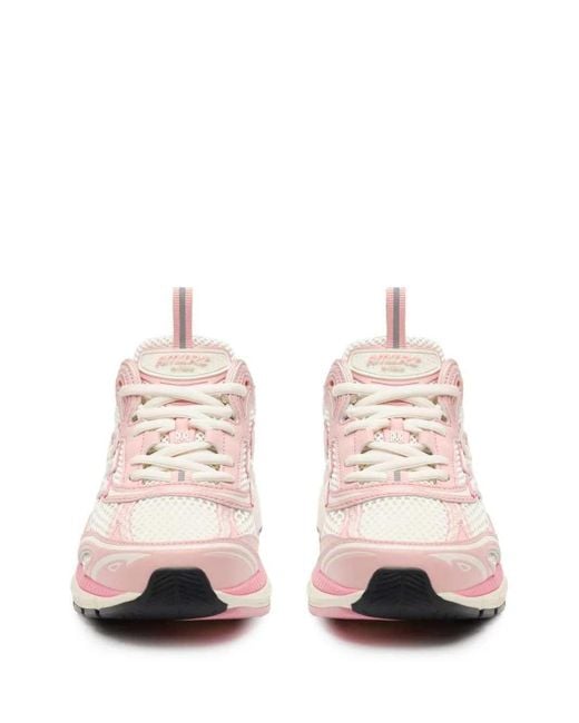 Amiri Pink M-Tech Panelled Sneakers
